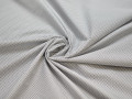 Рубашечная белая синяя ткань геометрия хлопок ЕБ278