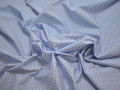 Рубашечная голубая синяя ткань круги хлопок ЕБ267