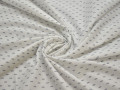 Рубашечная белая синяя ткань геометрия хлопок эластан ЕБ228