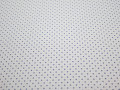 Рубашечная белая синяя ткань геометрия хлопок эластан ЕА344