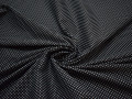 Рубашечная черная голубая ткань геометрия хлопок ЕА359