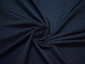 Рубашечная синяя ткань геометрия хлопок ЕА372