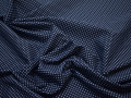 Рубашечная синяя голубая ткань геометрия хлопок ЕА373