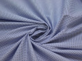 Рубашечная синяя ткань горох хлопок ЕА379