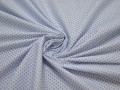 Рубашечная голубая синяя ткань геометрия хлопок эластан ЕА385