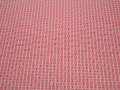 Рубашечная белая красная ткань геометрия хлопок ЕА3107