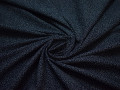 Рубашечная синяя белая ткань геометрия хлопок ЕА3127