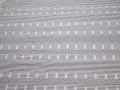 Рубашечная серая белая ткань полоска хлопок эластан ЕА3139
