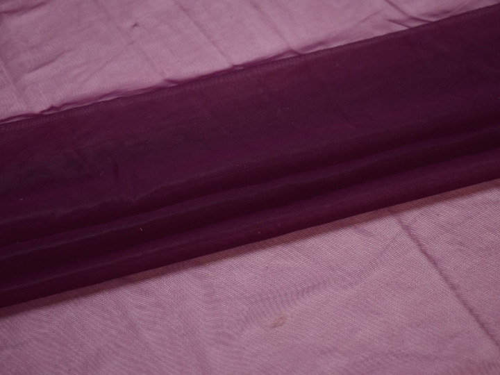 Сетка-стрейч подкладочная фиолетовая БГ581