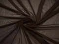 Сетка-стрейч коричневого цвета полиэстер БГ593