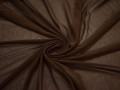 Сетка-стрейч коричневого цвета полиэстер БГ595
