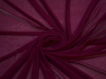 Сетка-стрейч бордового цвета полиэстер БД346