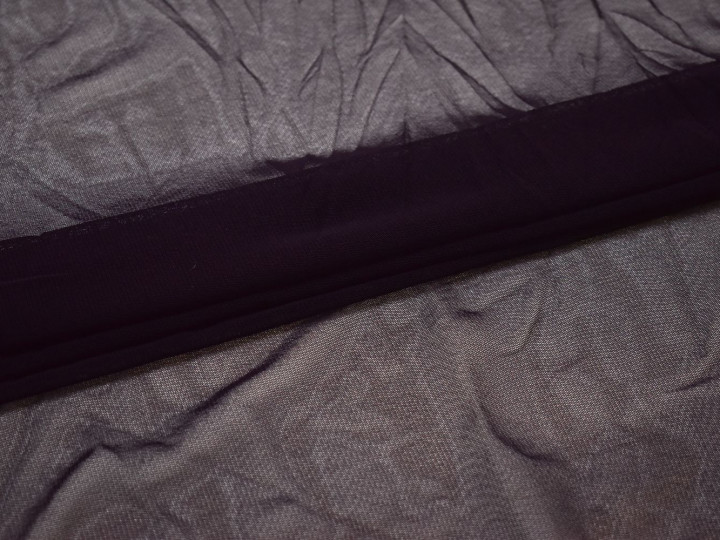 Сетка-стрейч подкладочная фиолетовая БД444