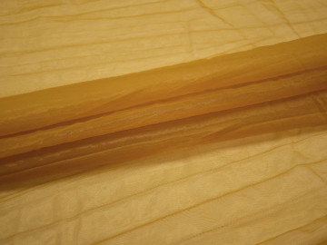 Сетка-стрейч подкладочная желтая БД554