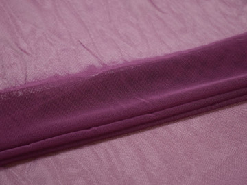 Сетка-стрейч фиолетового цвета полиэстер БД529