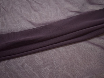 Сетка-стрейч фиолетового цвета полиэстер БД552