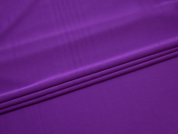 Шёлк-атлас фиолетовый полиэстер эластан ЕБ3104