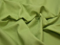 Костюмная зеленая ткань вискоза хлопок ЕВ14