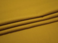 Костюмная желтая ткань вискоза хлопок эластан ЕБ150