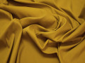 Костюмная желтая ткань вискоза хлопок эластан ЕБ150