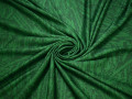 Трикотаж зеленый абстракция полиэстер АГ223