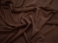 Плательная коричневая ткань полиэстер БВ2136