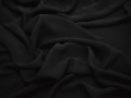 Плательная черная ткань вискоза эластан БВ378