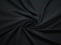 Плательная черная ткань шёлк полиэстер БВ2133