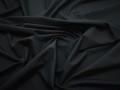 Плательная черная ткань шёлк полиэстер БВ2133