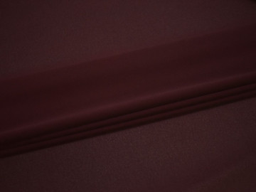 Плательная бордовая ткань полиэстер ГБ2189