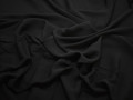 Плательная черная ткань полиэстер БА2122