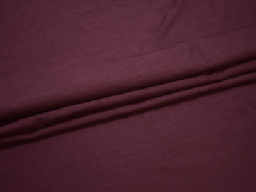 Плательная бордовая ткань шелк БА2126