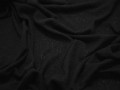 Трикотаж черный фактурный шерсть АМ422