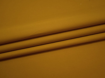 Плащевая желтая ткань хлопок полиэстер ДЁ377