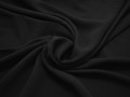 Плательная черная ткань вискоза хлопок ЕА545