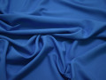 Плательный креп синий полиэстер БЕ656