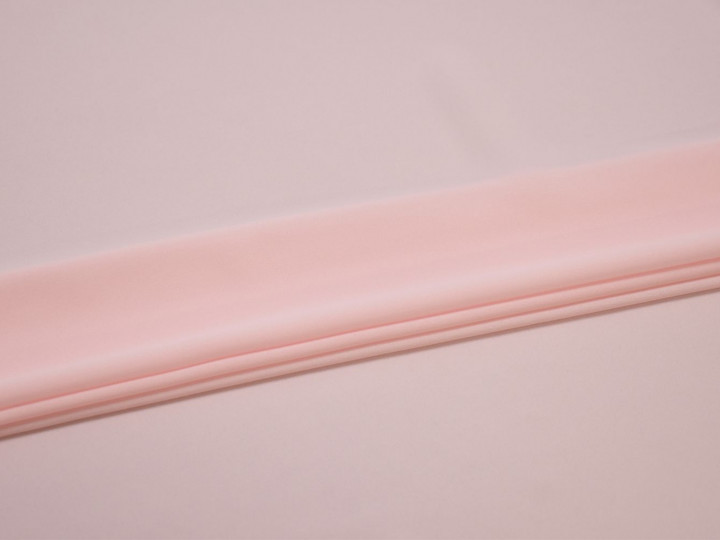 Плательный креп розовый полиэстер БЕ662