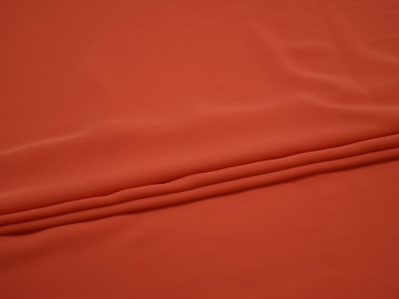 Плательная красная ткань полиэстер эластан БЕ64