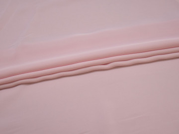 Плательный креп розовый полиэстер БЕ620