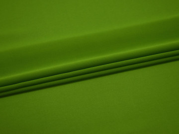 Плательный креп зеленый полиэстер БЕ618