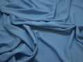 Плательный креп голубой полиэстер эластан БЕ62