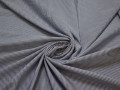 Рубашечная белая синяя ткань полоска полиэстер ЕВ232