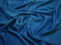 Костюмный креп синий полиэстер БД633
