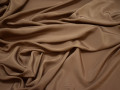 Плательная коричневая ткань полиэстер БГ48