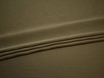 Плательная ткань цвета хаки полиэстер ЕВ351