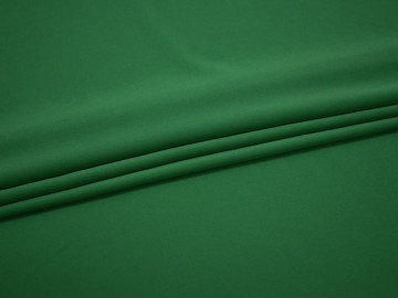 Плательный креп зеленый полиэстер эластан ЕВ350
