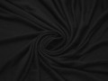 Трикотаж черный шелк хлопок АВ363