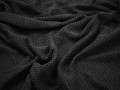 Трикотаж серый черный полиэстер АЖ364