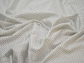 Рубашечная серая белая ткань геометрия хлопок ЕВ533