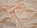 Рубашечная молочная оранжевая ткань горох хлопок ЕВ537